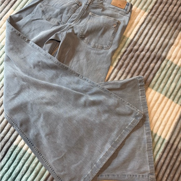POPFLEX Light wash wide leg Jeans - Picture 3 of 7